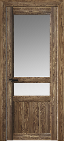 Дверь Imperia-R Neo Classic Decoro Олива тёмная со стеклом