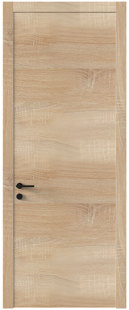 Межкомнатная дверь Tivoli А-2, Без стекла (ДГ), цвет - Дуб сонома светлый