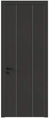 Дверь Tivoli Б-1 Диамант серый без стекла