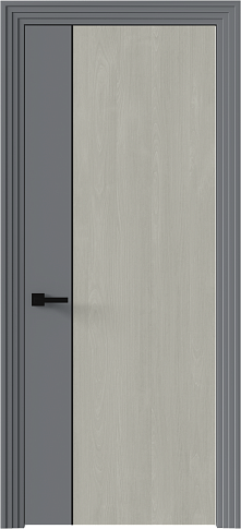 Дверь Piazza Moderno Пепельный ST без стекла