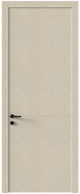 Межкомнатная дверь Tivoli Б-2, Без стекла (ДГ), цвет - Версилк крем