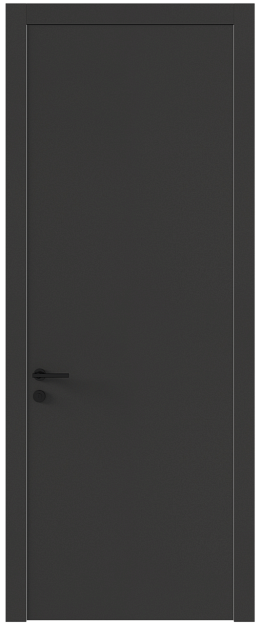 Межкомнатная дверь Tivoli А-2, Без стекла (ДГ), цвет - Диамант серый
