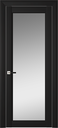 Дверь Domenica Neo Classic Decoro Чёрный ST со стеклом