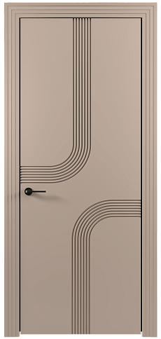 Дверь Armonia Moderno Бежевое Ядро Миндаля эмаль (RAL 070-85-05) без стекла