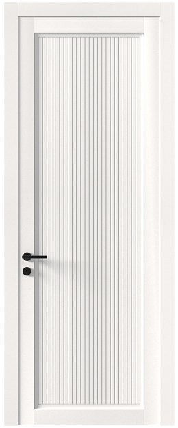 Межкомнатная дверь Tivoli З-2, Без стекла (ДГ), цвет - Белоснежная мягкая шагрень