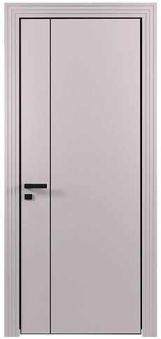 Дверь Piazza Moderno Серый Флокс эмаль (RAL 358-71-02) без стекла
