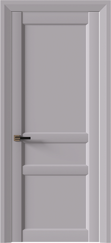 Дверь Imperia-R Neo Classic Decoro Серый Флокс эмаль (RAL 358-71-02) без стекла