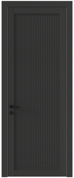 Межкомнатная дверь Tivoli З-2, Без стекла (ДГ), цвет - Диамант серый