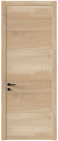 Дверь Tivoli Е-2 Дуб сонома светлый без стекла