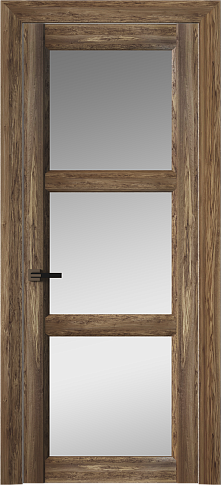 Дверь Milano Neo Classic Decoro Олива тёмная со стеклом