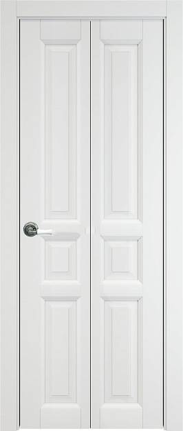 Межкомнатная дверь Porta Classic Imperia-R Книжка, цвет - Белая ST, Без стекла (ДГ)