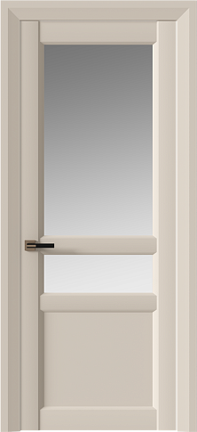 Дверь Imperia-R Neo Classic Decoro Бежевое Ядро Миндаля эмаль (RAL 070-85-05) со стеклом