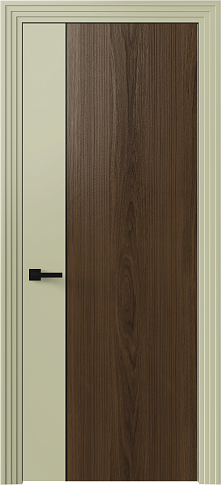 Дверь Piazza Moderno Итальянский орех без стекла