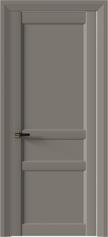 Дверь Imperia-R Neo Classic Decoro Серая стяжка эмаль (RAL 060-60-05) без стекла