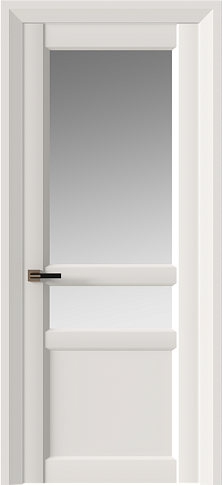 Дверь Imperia-R Neo Classic Decoro Белая эмаль (RAL 9003) со стеклом