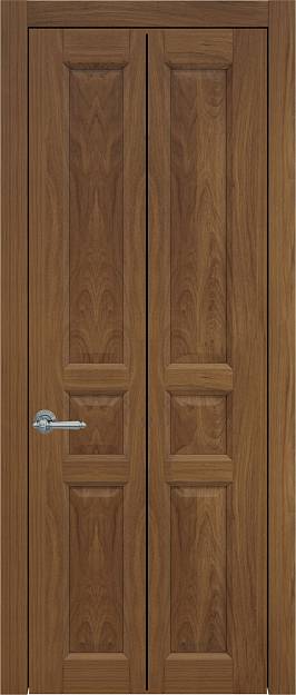 Межкомнатная дверь Porta Classic Imperia-R Книжка, цвет - Итальянский орех, Без стекла (ДГ)